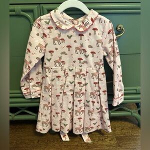 Rachel Riley Woodland Christmas Dress